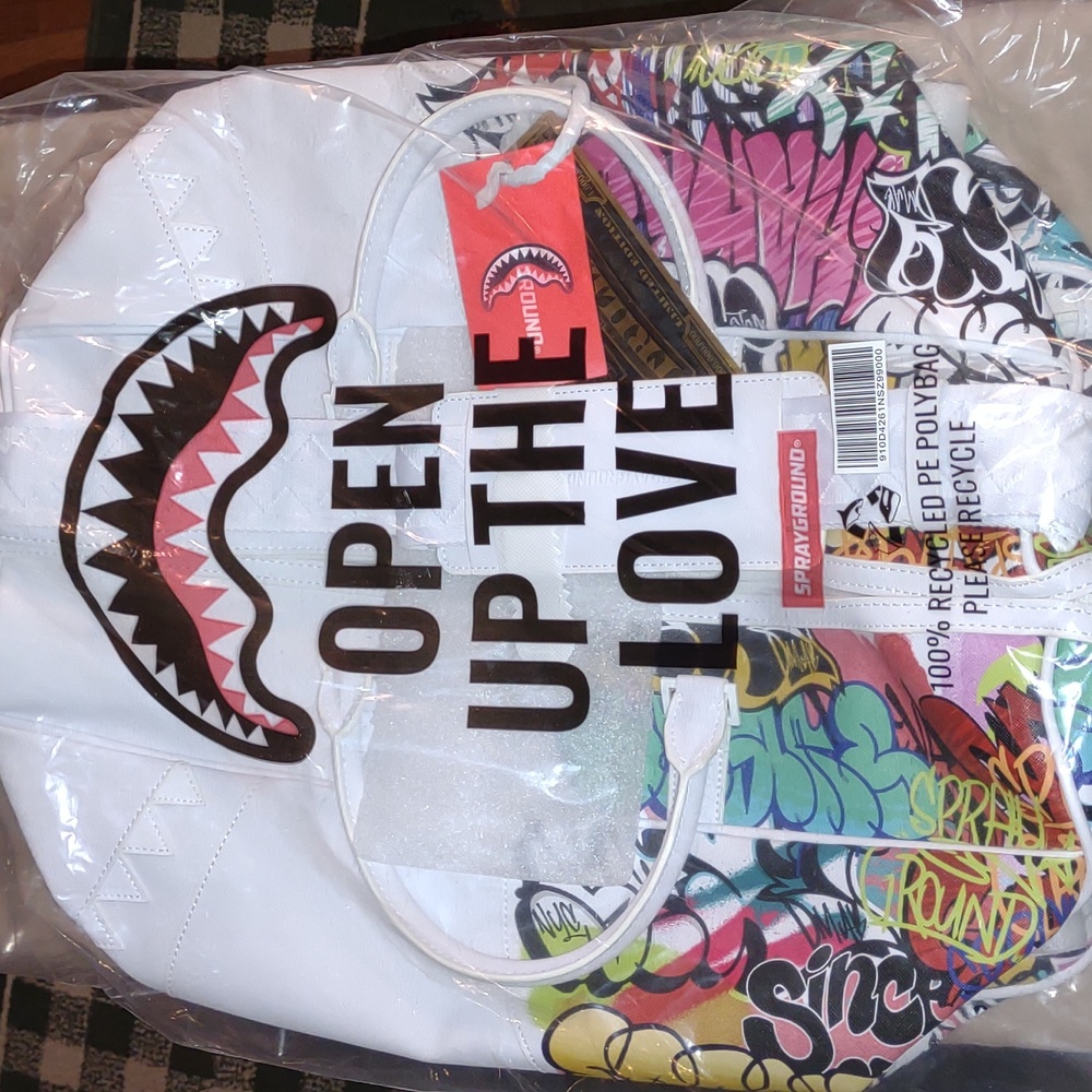 ๐SPRAYGROUND๐ฆ Halfgraff Duffle Bag Cosplay Great! - Picture 11 of 11